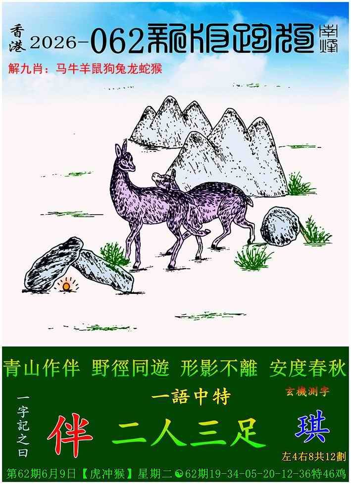新版跑狗图